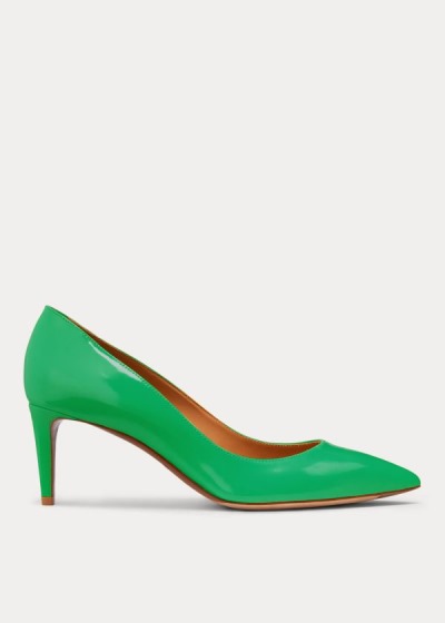 Women's Ralph Lauren Dinah Patent Calfskin Pumps | 248506AUT